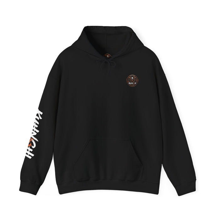 Hoodie — Ghost Mask Koi Dragon Graphic Hooded Sweatshirt