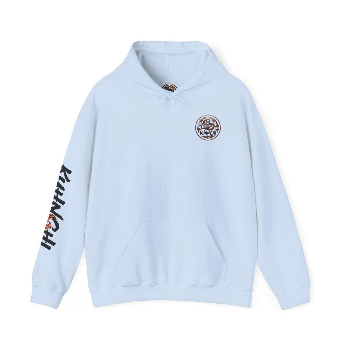 Hoodie — Ghost Mask Koi Dragon Graphic Hooded Sweatshirt