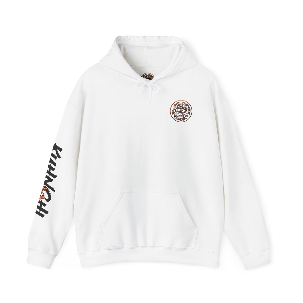 Hoodie — Ghost Mask Koi Dragon Graphic Hooded Sweatshirt