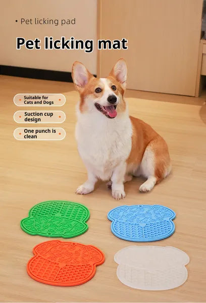 Pet Lick Mat with Suction Cups