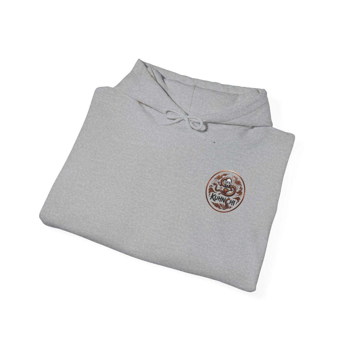 Hoodie — Ghost Mask Koi Dragon Graphic Hooded Sweatshirt