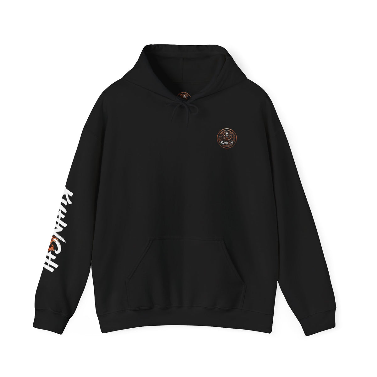 Hoodie — Ghost Mask Koi Dragon Graphic Hooded Sweatshirt