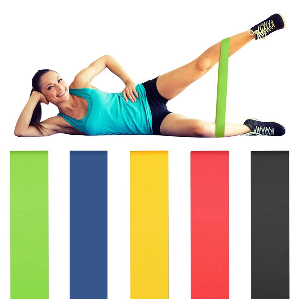 5-Piece Loop Resistance Band Set with Storage Bag